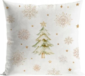 Díszpárnahuzat Karácsonyfa Téli Mese 40x40 cm