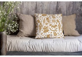 Párnahuzat karácsonyi mintával 45x45 cm Golden Nut Cracker – Butter Kings