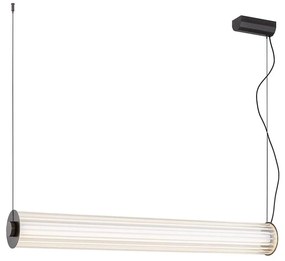 Argon 8628 - LED Csillár zsinóron HAMPTON LED/60W/230V 3000K 80 cm fekete