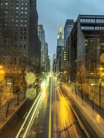Poszter 60x80cm Chrysler Building New York 4, Assaf Frank