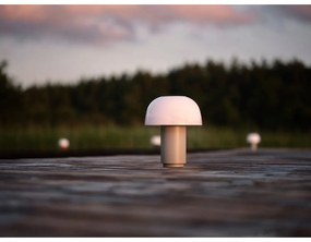 Szürke alumínium LED dimmelhető asztali lámpa (magasság 22 cm) Harvest – Zone
