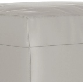világosszürke mikroszálas szövet pad 70 x 35 x 41 cm