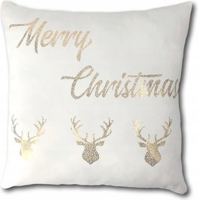 Merry Christmas velúrszerű párnahuzat