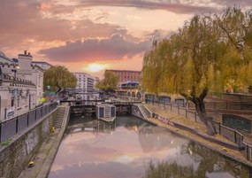 Poszter 84,1x59,4cm Regenta csatorna a Camden piacon, Assaf Frank