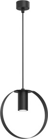 ANTIGO 5041 ORTIGA Modern FĂŒggesztett LĂĄmpa Fekete GU10 IP20
