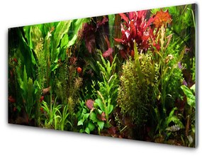 Üvegkép Növény Virág Természet 140x70 cm