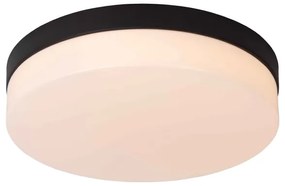 Lucide 79111/30/30 - LED Fürdőszobai lámpa BISKIT LED/18W/230V IP44 fekete