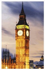 Big Ben éjszakai poszter Londonban