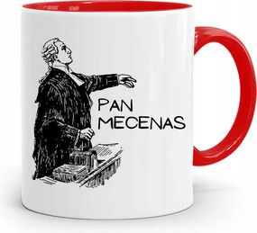 Piros Ügyvéd Bögre Mr. Mecenas fényképes nyomtatással