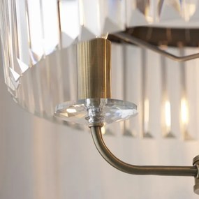 Endon 110644 - Állólámpa CHESTERFIELD 3xE14/6W/230V réz