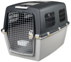 Szürke állathordozó 104x73 cm Trixie Gulliver 7 L – Plaček Pet Products