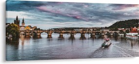 Vltava képe (120x50 cm)