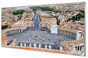 Akrilkép Róma Vatikán tér panoráma 140x70 cm