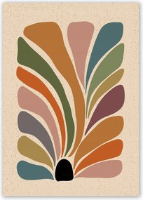 Boho Virág Modern Poszter Vászonkép 30x40cm #Z5