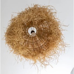 Brilagi - LED csillár zsinóron CERIA BOHO 1xE27/40W/230V átm. 60 cm rafia