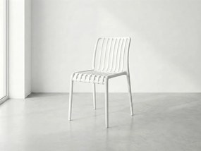 Műanyag szék TREGO, fehér