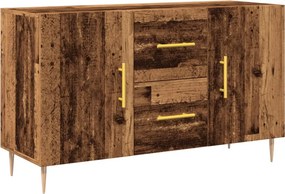 vidaXL antik fa színű szerelt fa tálalószekrény 100 x 36 x 60 cm