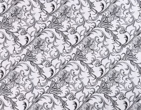ZUZANA fehér pamut ágyneműhuzat Ágyneműhuzat mérete: 70 x 90 cm | 140 x 200 cm