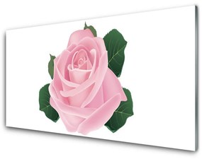 Üvegkép Rózsa Virág növény természet 140x70 cm