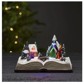 Eglo Eglo 411245 - LED Karácsonyi dekoráció BOOKVILLE 6xLED/0,03W/3xAA EG411245