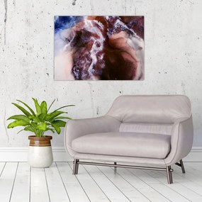 Kép - Lila márvány N⁰3 (70x50 cm)