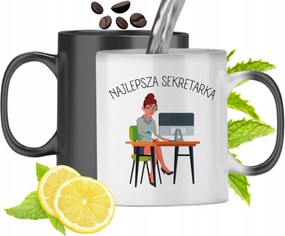 Mágikus Bögre Titkárnőnek Színváltós, fényképes nyomattal