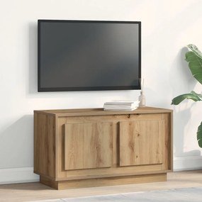 TV Szekrény Artisan Tölgy 80x35x45 cm Mérnöki Fa