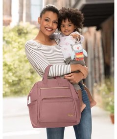 Skip Hop MAINFRAME pelenkázó hátizsák babakocsihoz, Dusty rose