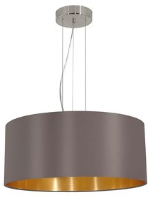 Eglo 31608 - Csillár kötélen MASERLO 3xE27/60W/230V