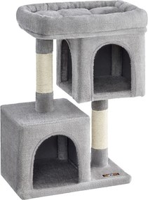 Macskakaparó 74 cm magas, macskatorony, ?49x32x74cm, világosszürke