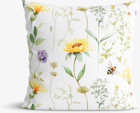 Goldea díszpárnahuzat - réti világ 40 x 40 cm