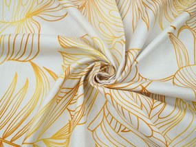 PALMERA krémszínű mikroszálas ágyneműhuzat Ágyneműhuzat mérete: 70 x 80 cm | 140 x 200 cm