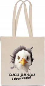 Öko Pamut Táska coco jumbo és előre Sas bevásárló katicabogár TT_039