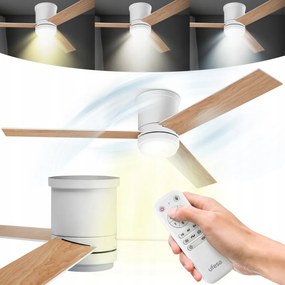 Mennyezeti Ventilátor Ufesa Ventilátor Led Mennyezeti Lámpa Ventilátorral 6 Üzemmód