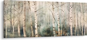 Kép - Erdőminta rajzolása (120x50 cm)