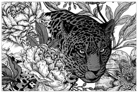 Kép - Egzotikus kert (90x60 cm)