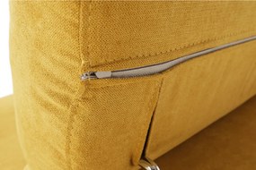 Sarokülőgarnitúra, mustár, jobbos, FABIA