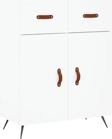 vidaXL fehér szerelt fa tálalószekrény 69,5 x 34 x 90 cm