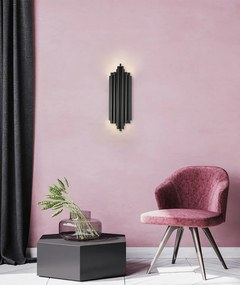 King Home MOOSEE HARMONIC BLACK MSE010400217 Fali lámpa 2x40W/E14 IP20