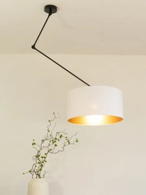 LED állítható csillár rúddal GORTA 1xE27/60W/230V fehér/arany