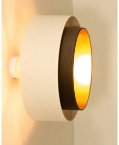 Felületre szerelhető csillár NATIA 1xE27/60W/230V fehér/barna