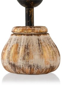 RAMZES asztali lámpa 1xE27/40W/230V krémszínű/arany