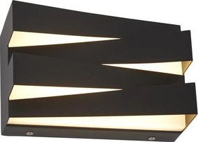 Searchlight 86410BK - LED fali lámpa SECTION LED/18W/230V fekete