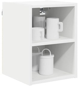 Függő szekrény polcokkal Riga Fehér 30 x 29,5 x 40 cm Faanyag