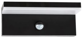 Rabalux 77115-LED Kültéri fali lámpa érzékelővel ZARAGOZA LED/9W/230V IP54 fekete