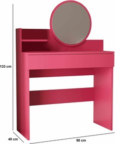 Harmony Mini Round - Raspberry