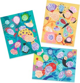 Színezés sablonokkal - Kismadár és társai - Birdie and Co