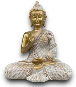 Ülő Buddha Figura 20 cm