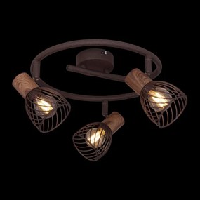 Globo 54817-3 - Spotlámpa ISABELLE 3xE14/40W/230V