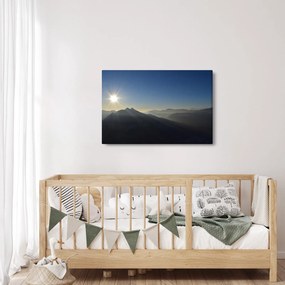 Kép - A hegycsúcsok felett (90x60 cm)